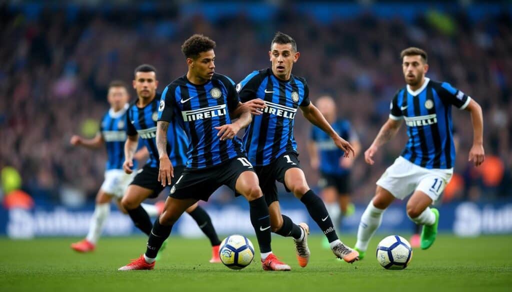 analyse tactique de l'inter : focus sur le bloc médian, la densité centrale et les relances vers lautaro pour dynamiser le jeu et maîtriser le milieu de terrain.