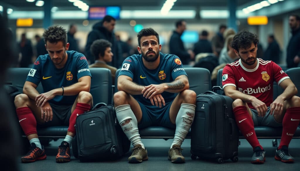 découvrez comment la fatigue liée aux voyages affecte les joueurs lors des compétitions uefa et sélections nationales, une bombe à retardement pour les performances et la santé.