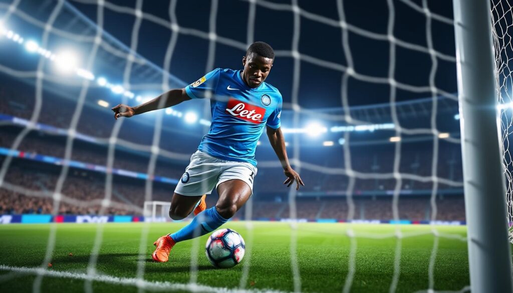 découvrez comment osimhen utilise la fixation et l'attaque du premier poteau comme arme redoutable pour napoli, renforçant leur efficacité offensive.