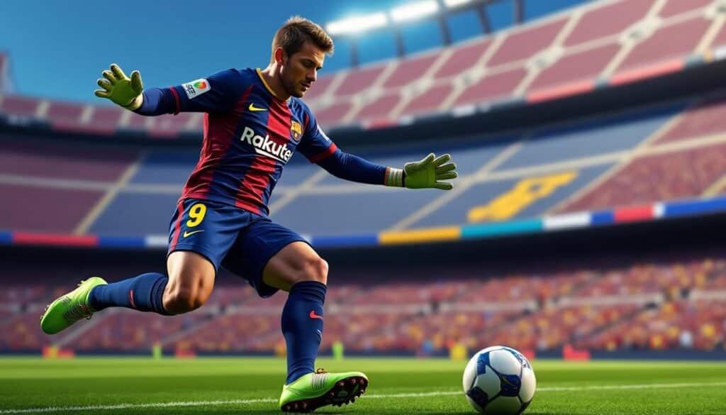 découvrez comment ter stegen relance court pour attirer l'attention au fc barcelone, avant de frapper long avec ses prouesses au poste de gardien.